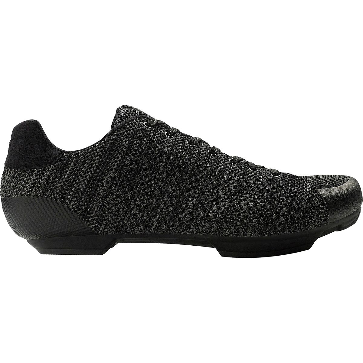 Giro Republic R Knit Cycling Shoe - Men's Black/Charcoal Heather, 41.0
