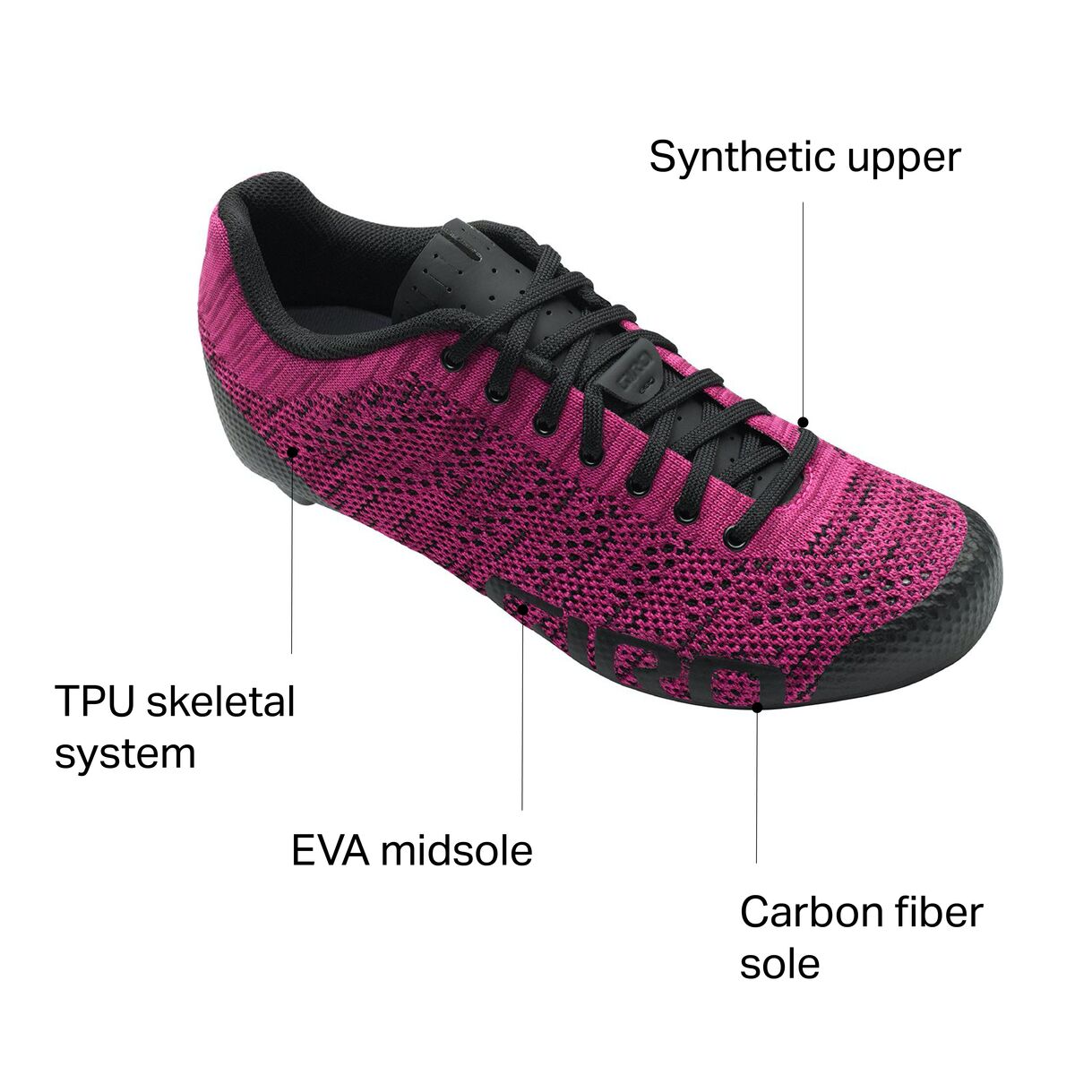 Giro Empire E70 Knit Cycling Shoe - Women's - Women