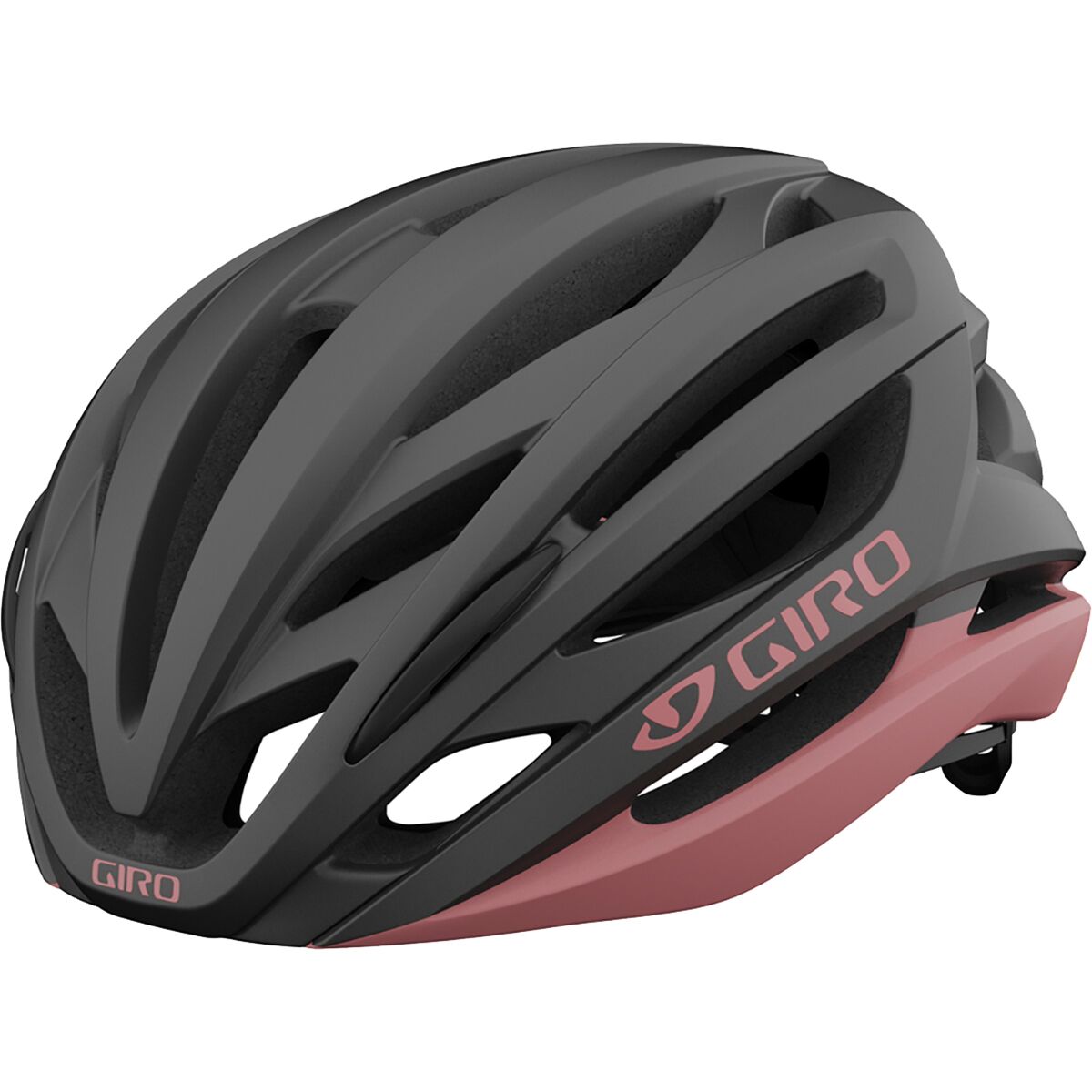 Giro Syntax Mips Helmet in Matte Metallic Coal / Dusty Rose - Size: Large