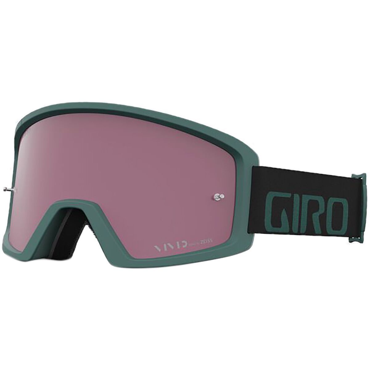 Giro Giro Blok MTB Vivid Trail Goggles Gray Green, One Size