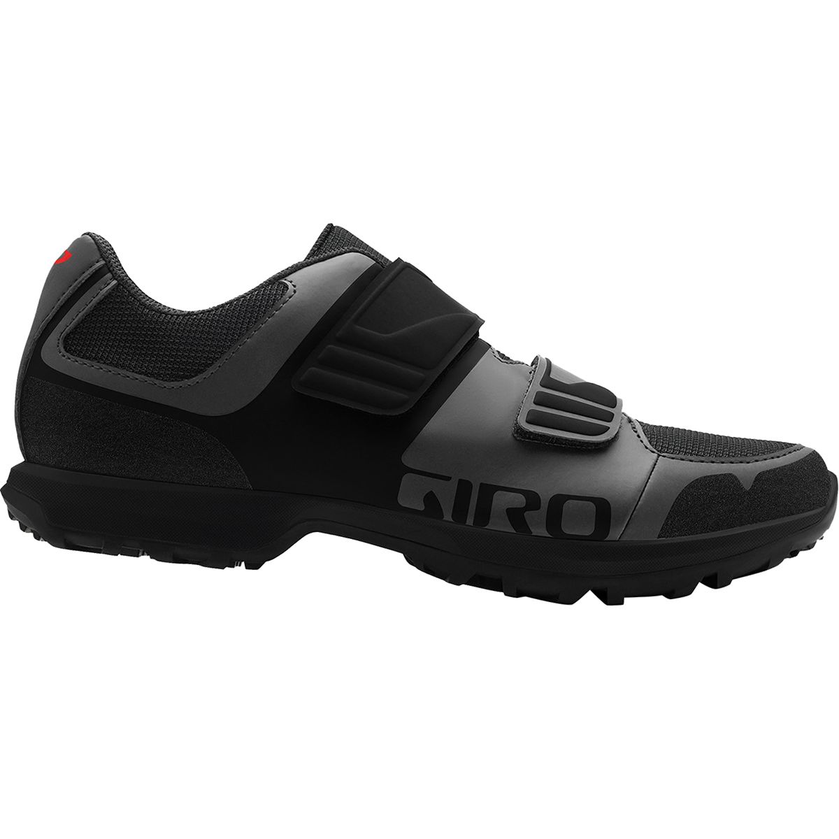 Giro Berm Mountain Bike Shoe - Men's Dark Shadow/Black, 49.0