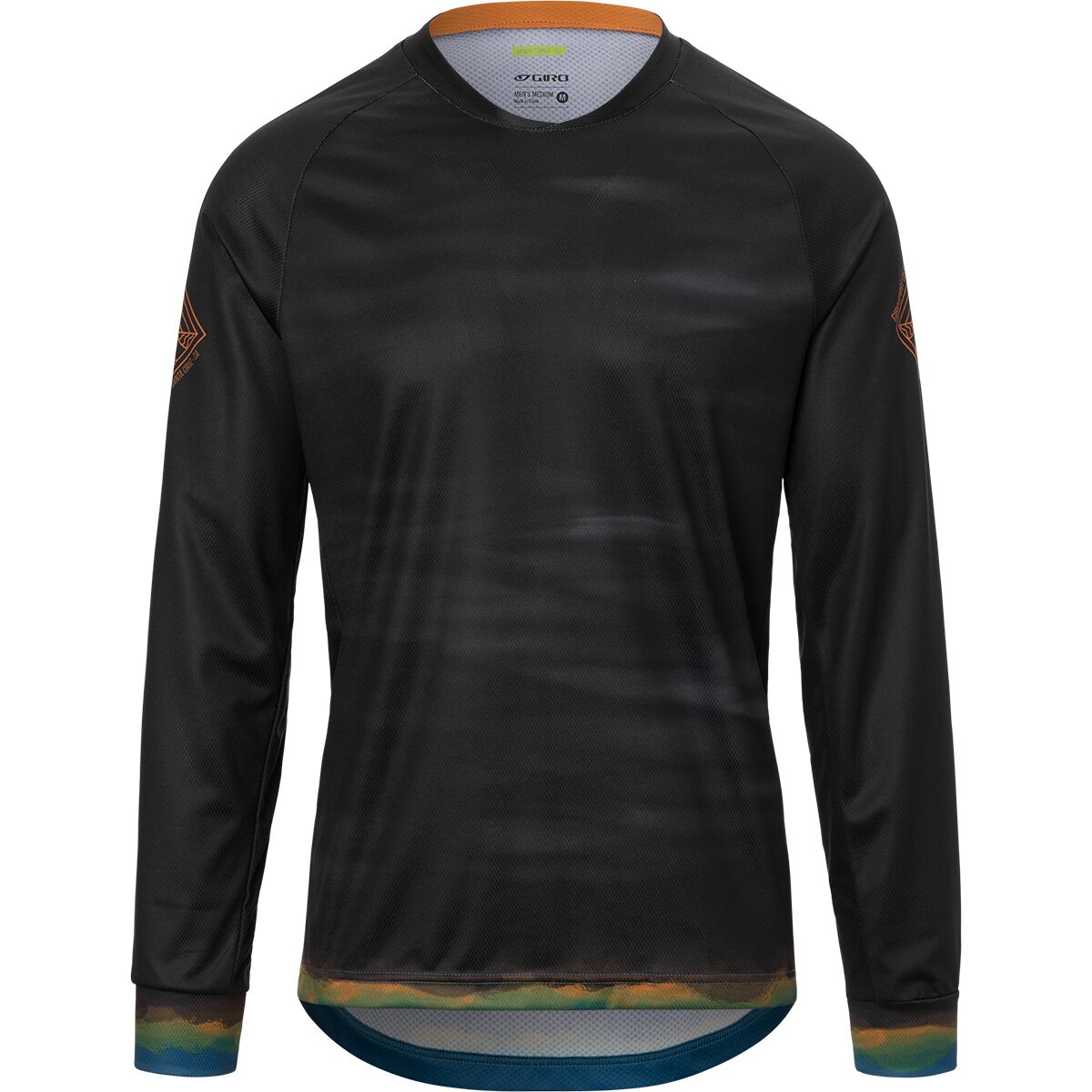 Giro Roust Long-Sleeve Jersey - Men's Black Hot Lap, M