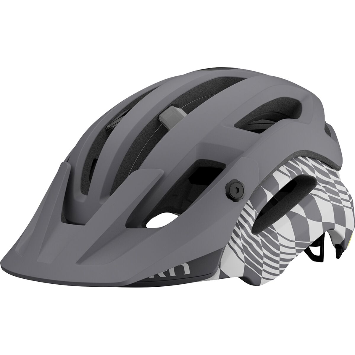 Giro Manifest Spherical Mips Helmet in Matte Charcoal Rush - Size: Small