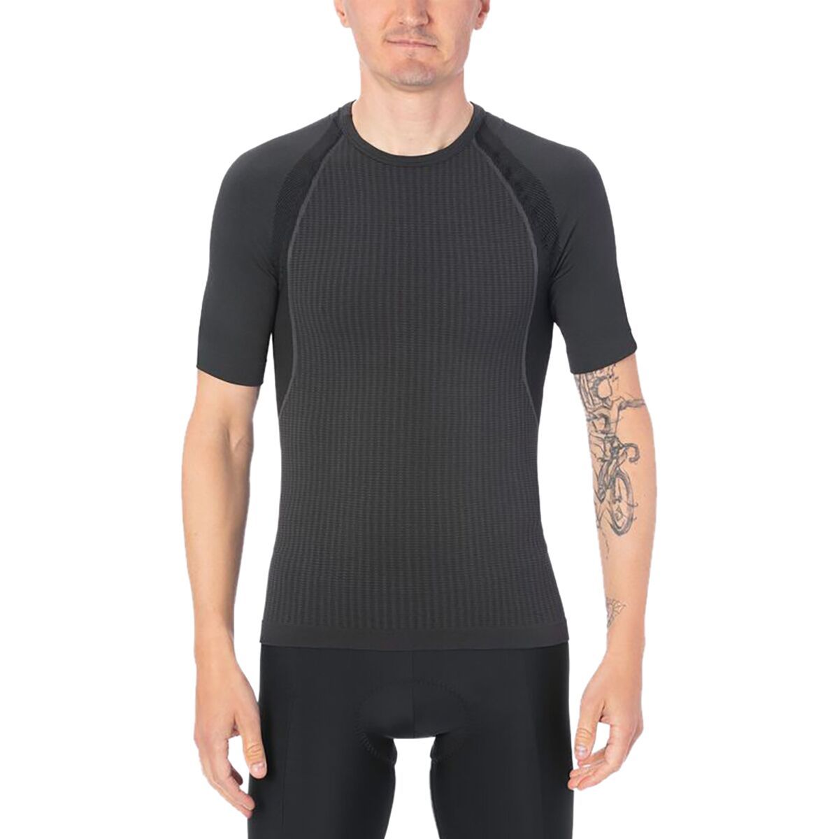 Giro Giro Chrono Short-Sleeve Base Layer - Men's Charcoal, XS/S
