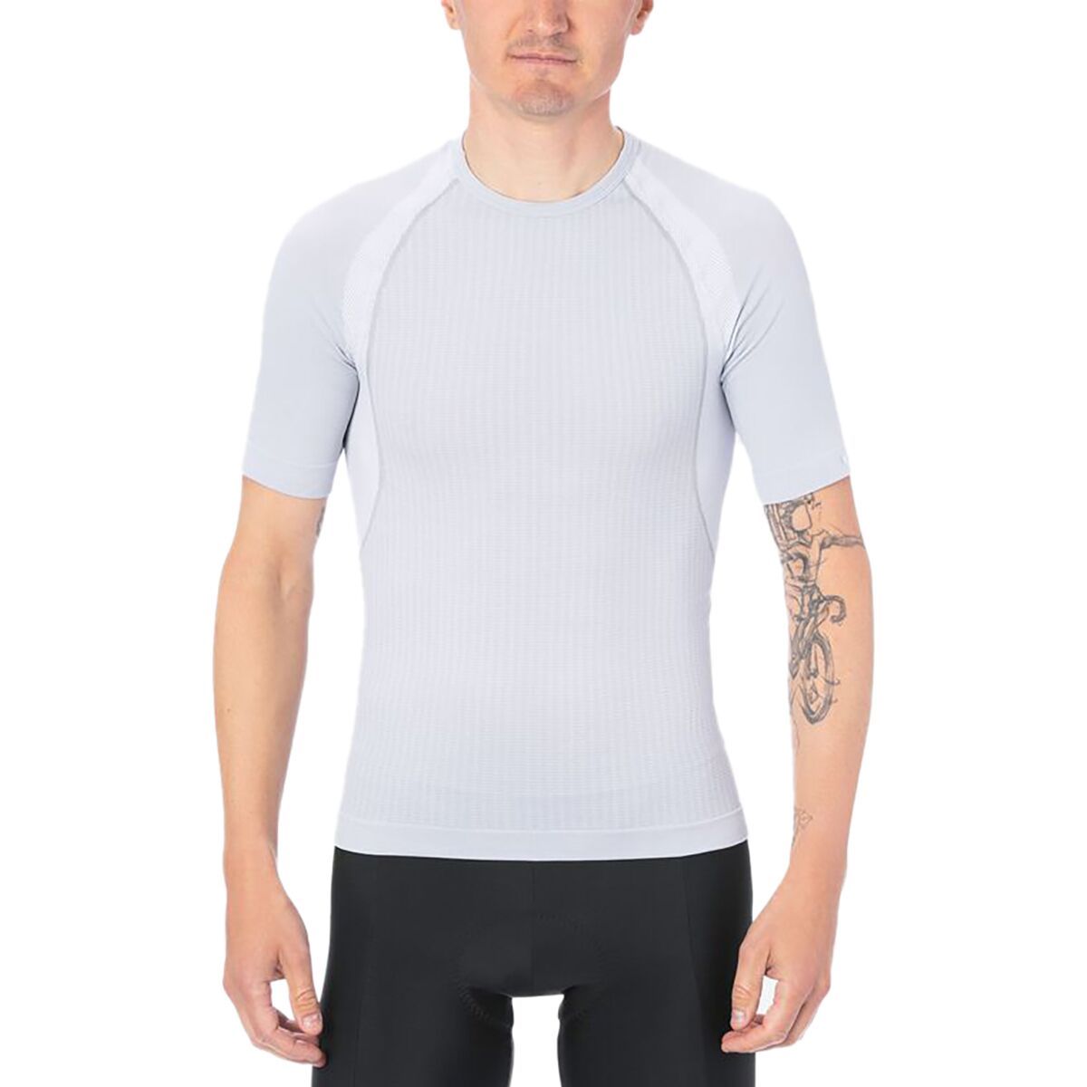 Giro Giro Chrono Short-Sleeve Base Layer - Men's White, XL/XXL