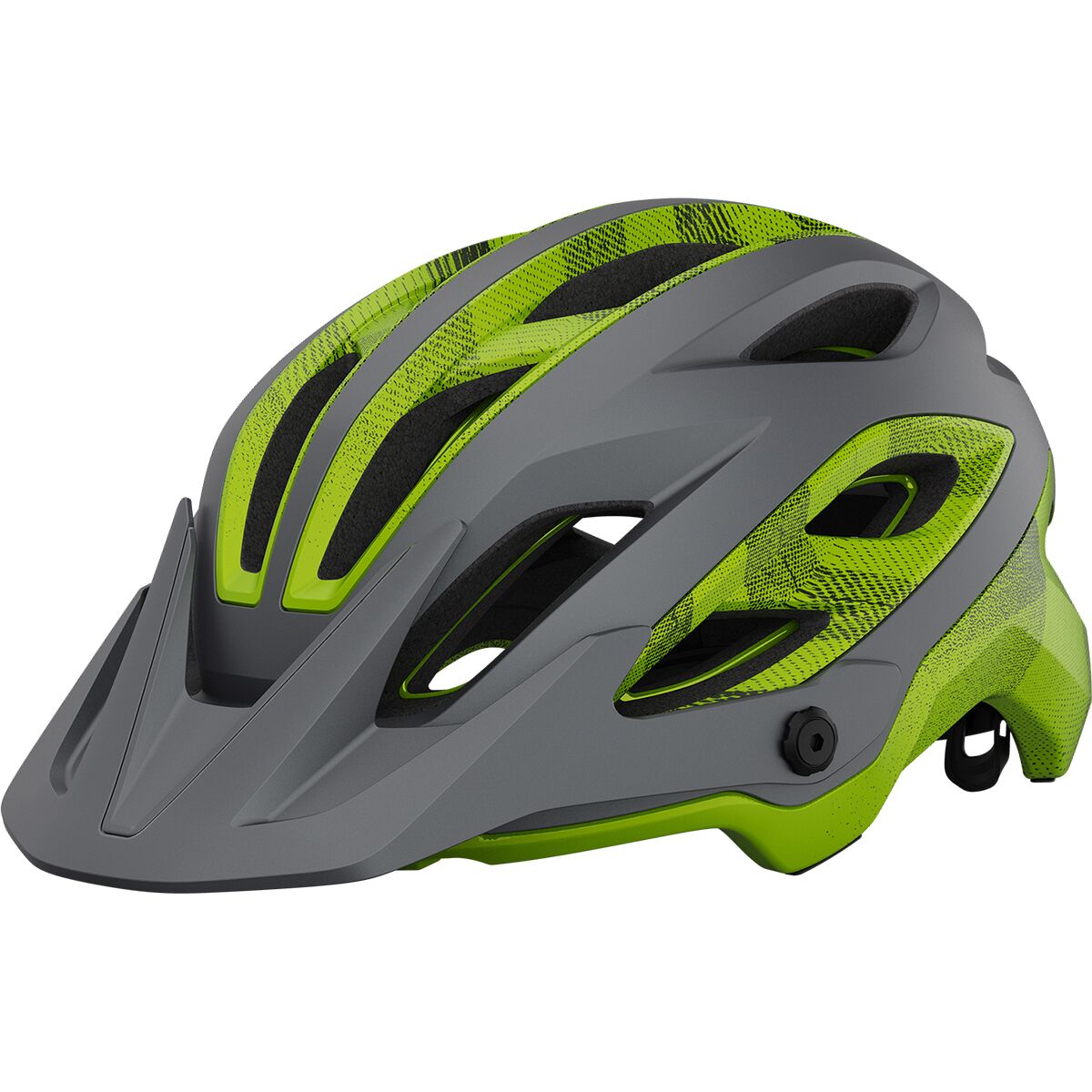 Giro Merit Spherical Helmet in Matte Metallic Black / Ano Lime - Size: Small