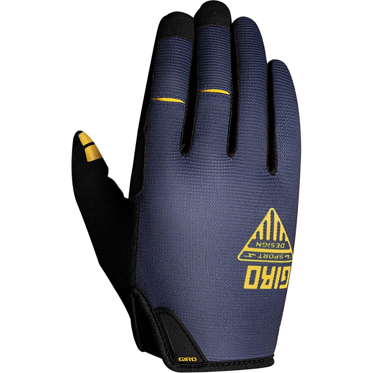 Giro DND Men's Mountain Bike Gloves - AX Suede Palm, Touchscreen Tips, EVA Pads