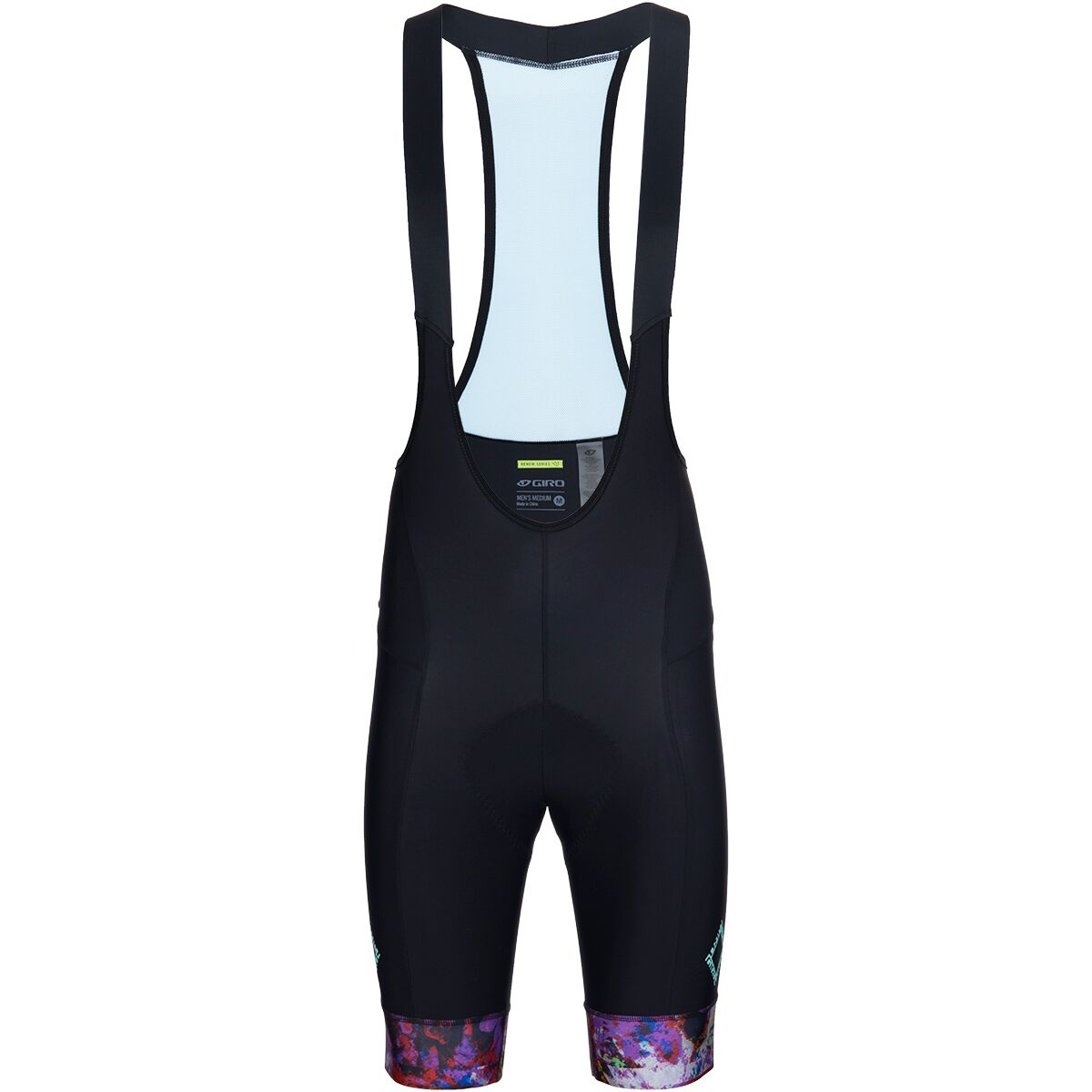 Giro Giro Chrono Elite Bib Short - Men's Black Data Mosh, XL