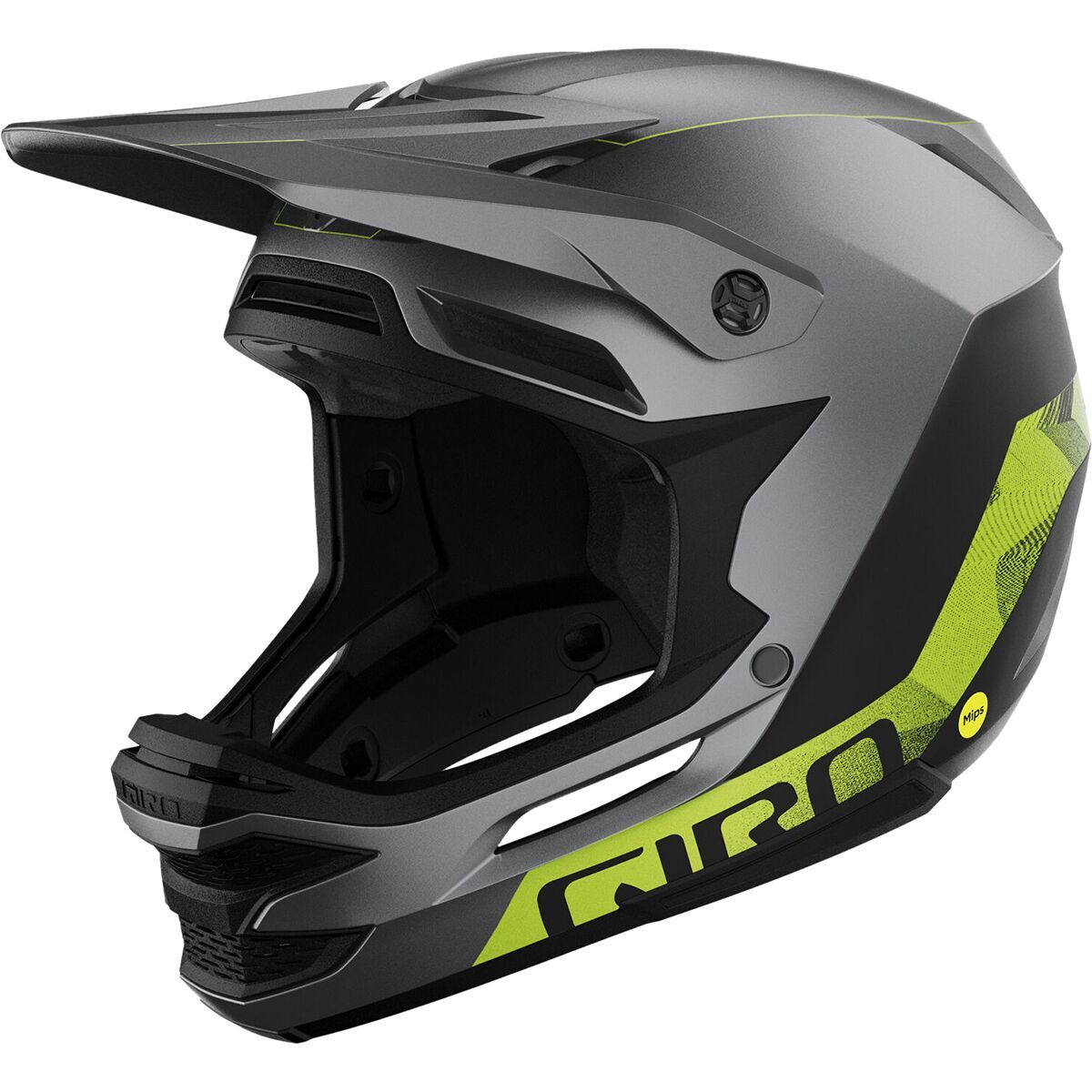 Giro Insurgent Spherical Helmet Matte Metallic Black/Ano Lime, XS/S