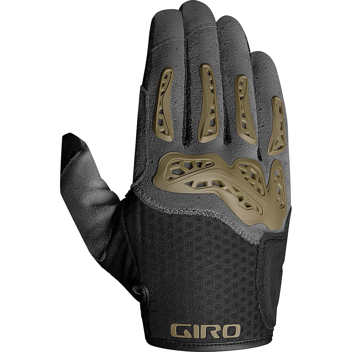 Giro Men's Gnar Glove in Dark Shadow / Trail Green - Size: XL