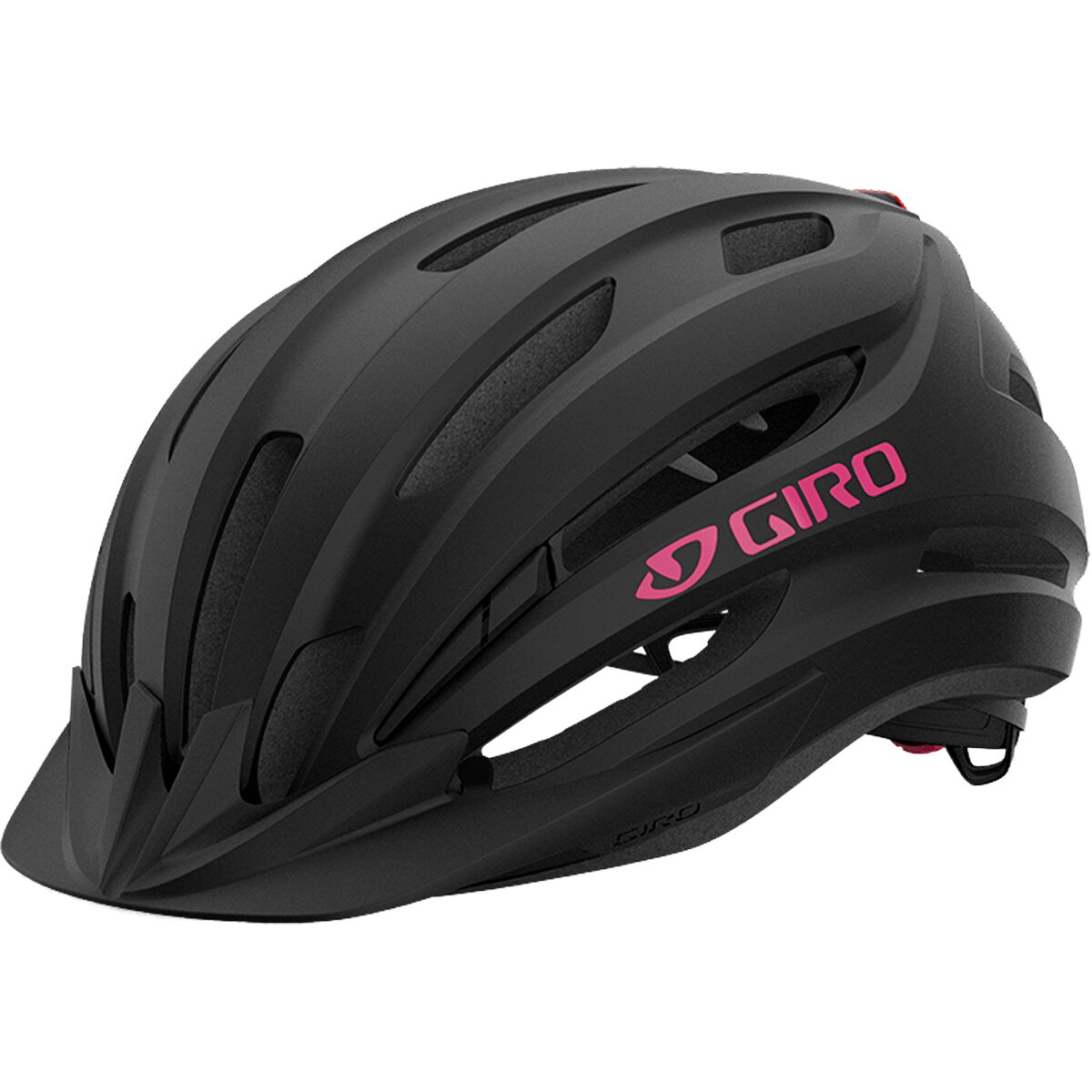 Giro Register MIPS II LED Helmet- Women's Matte Black/Raspberry, One Size