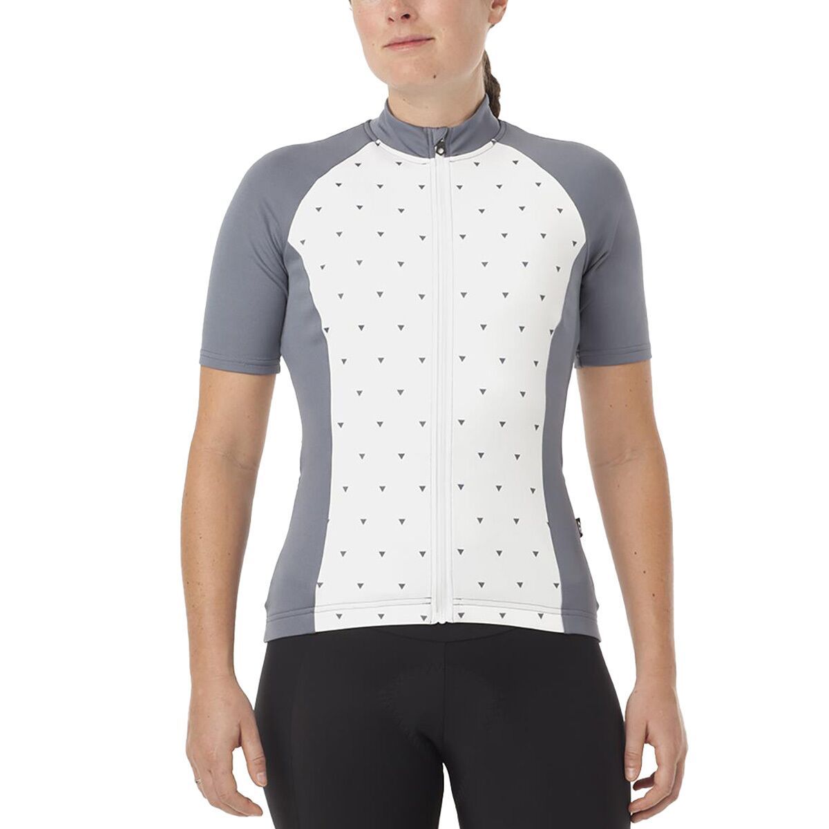 Giro Chrono Sport Sublimated Cycling Jersey - Women's White/Gray, L