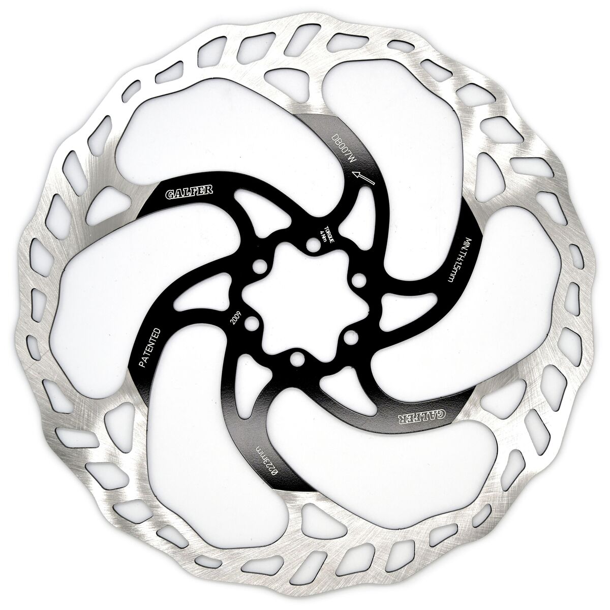 Galfer Galfer E-Bike/MTB Brake Rotor One Color, 223x2.0mm/229 grams