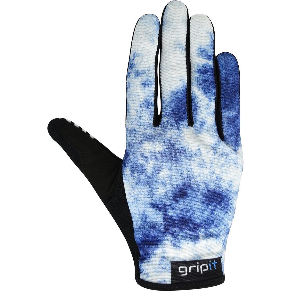 GripIt GripIt All Ride Glove Blue Tie-Dye, L - Men's