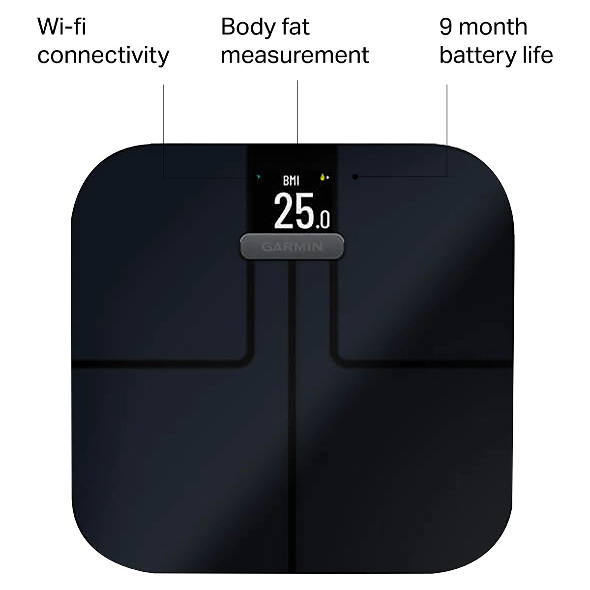 GARMIN ガーミン Index S2 Smart Scale BLACK Amazon.com: Garmin Index S2, Smart Scale with Wireless