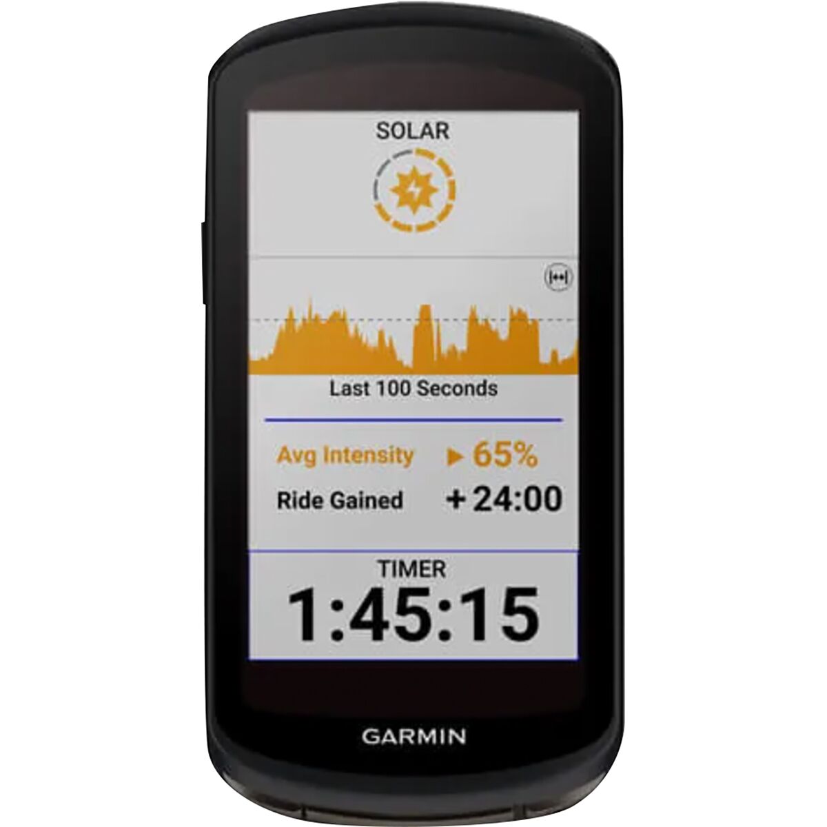 Garmin Garmin Edge 1040 Solar GPS Bike Computer Black, One Size - $699.99 at Competitive Cyclist