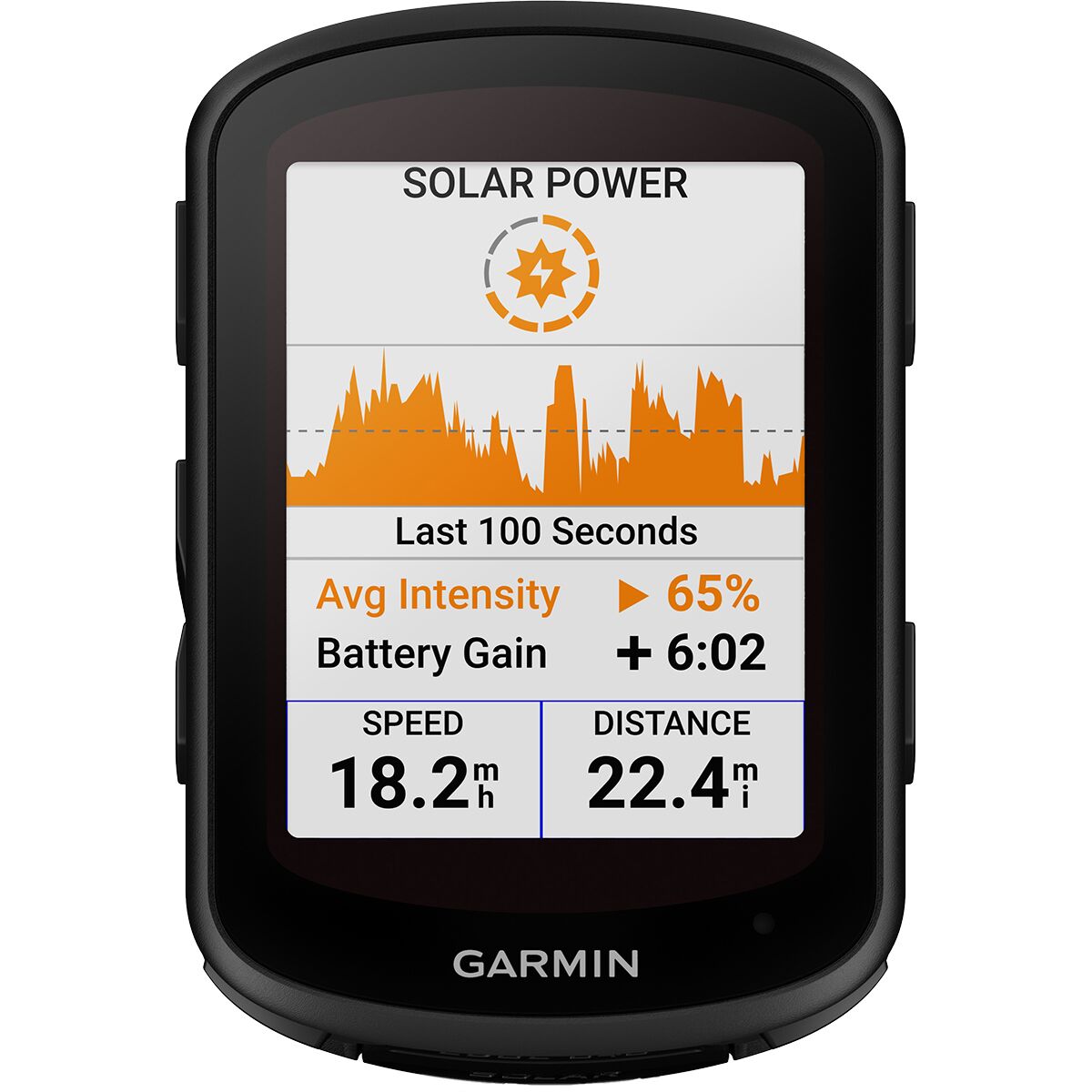Garmin Edge 840 Solar Bike Computer Black, One Size