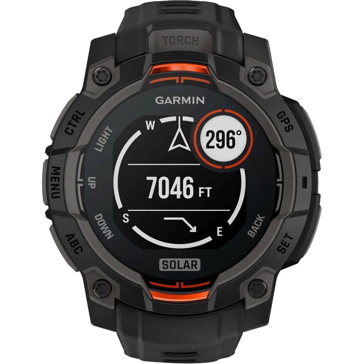 GARMIN INSTINCT スポーツウォッチ Garmin Instinct 3 Solar Sport Watch - Men
