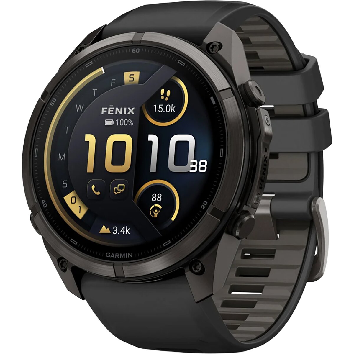 Garmin Garmin Fenix 9 Pro AMOLED inReach Sport Watch Titanium/Graphite, 47mm - $1199.99 at Competitive Cyclist