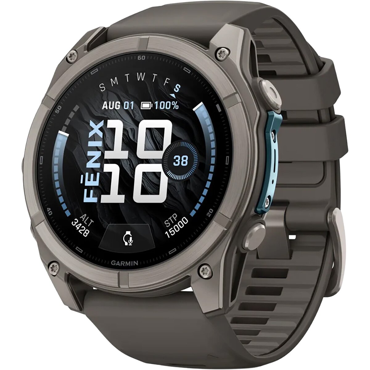 Garmin Fenix 9 Sport Watch Titanium/Pebble Gray, 51mm