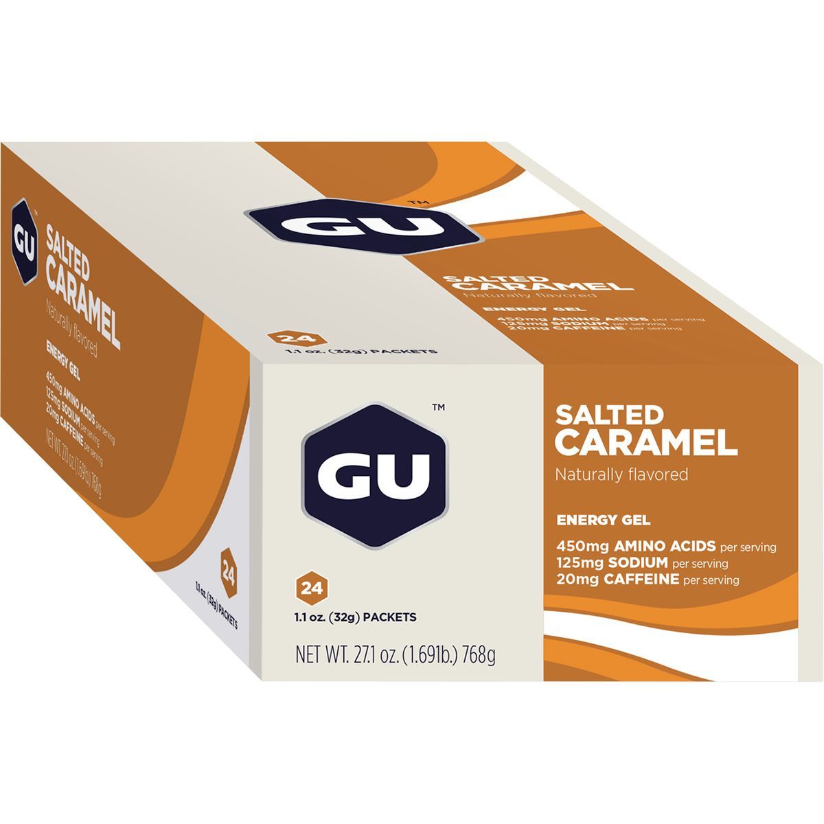 Gu GU Energy Gel - 24 Pack Salted Caramel, 24 PACK