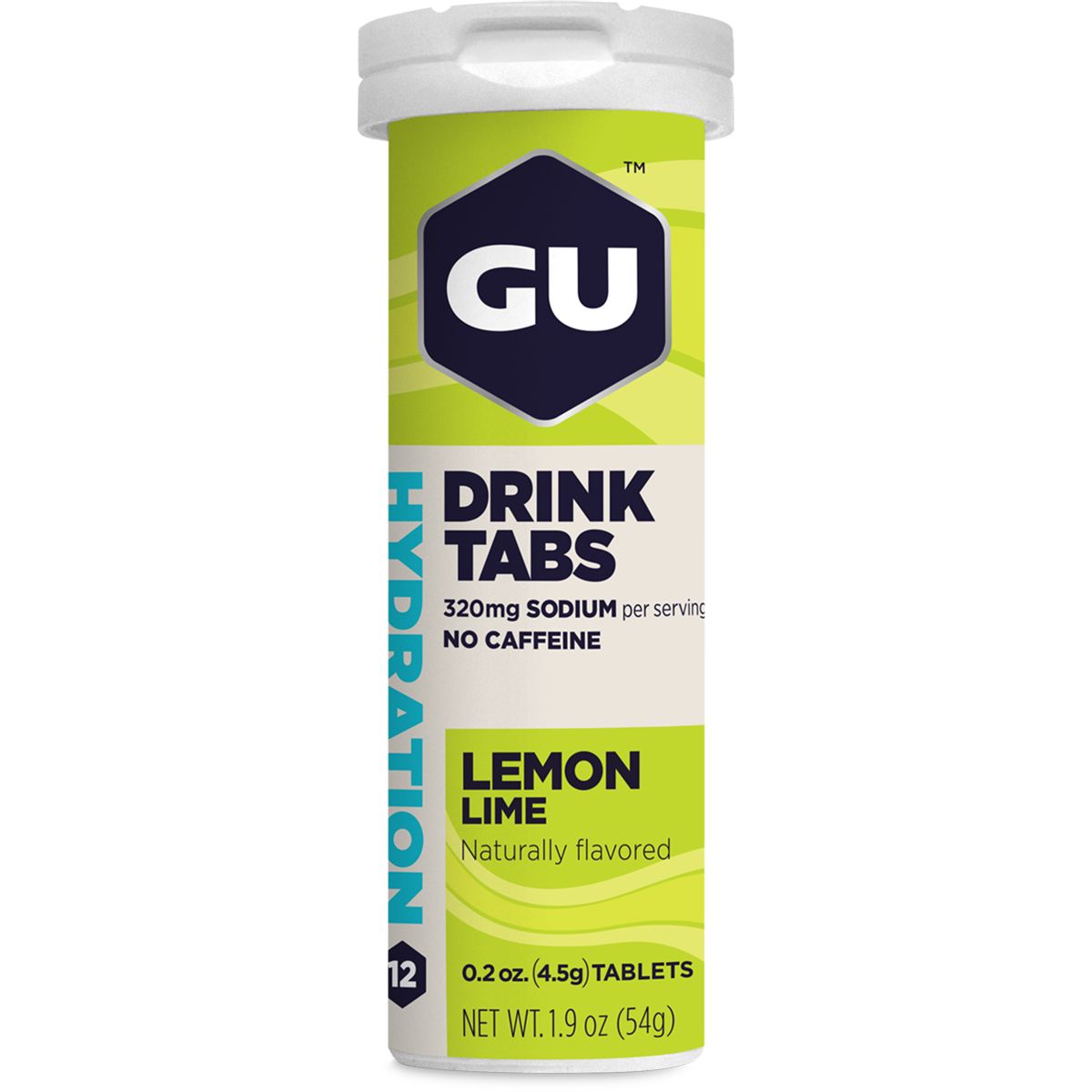 Gu Sports | Electolyte Drink Tablets - 8 Box Lemon | Lime | 8 Tube Box
