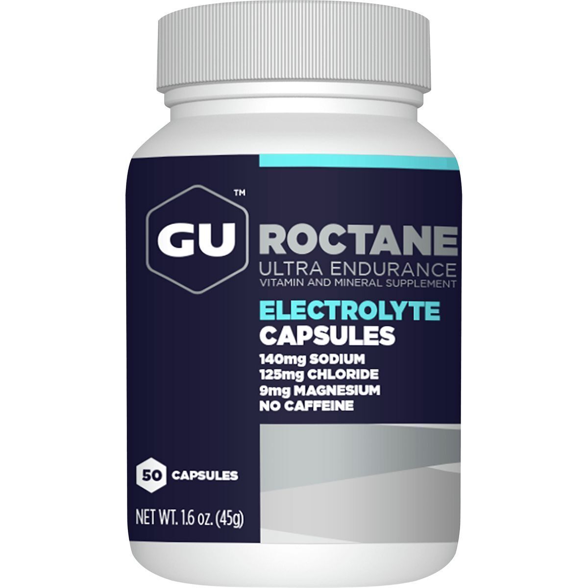 Gu GU Roctane Electrolyte Capsules One Color, 50 caps