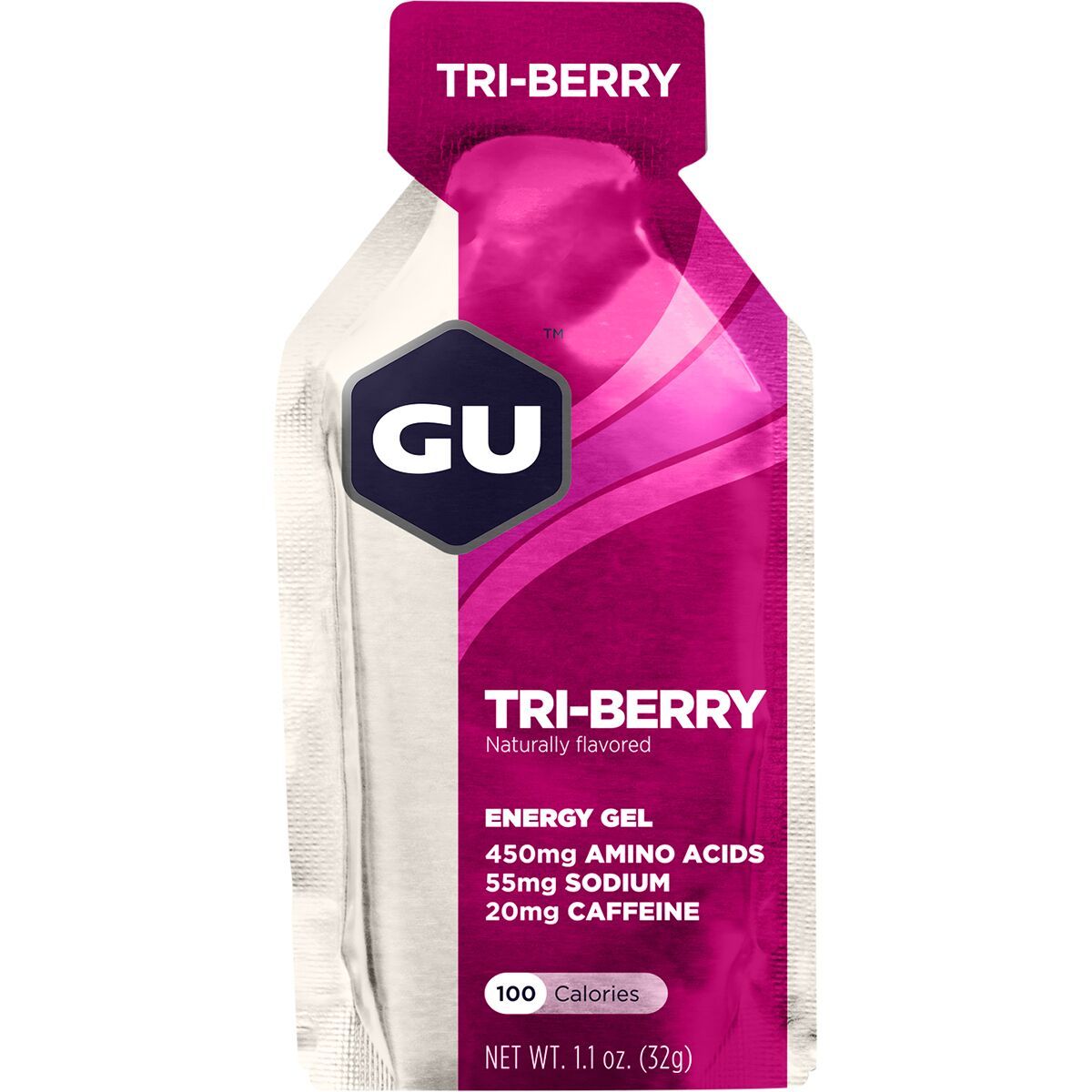 Gu GU Energy Gel - 8-Pack Tri Berry, One Size