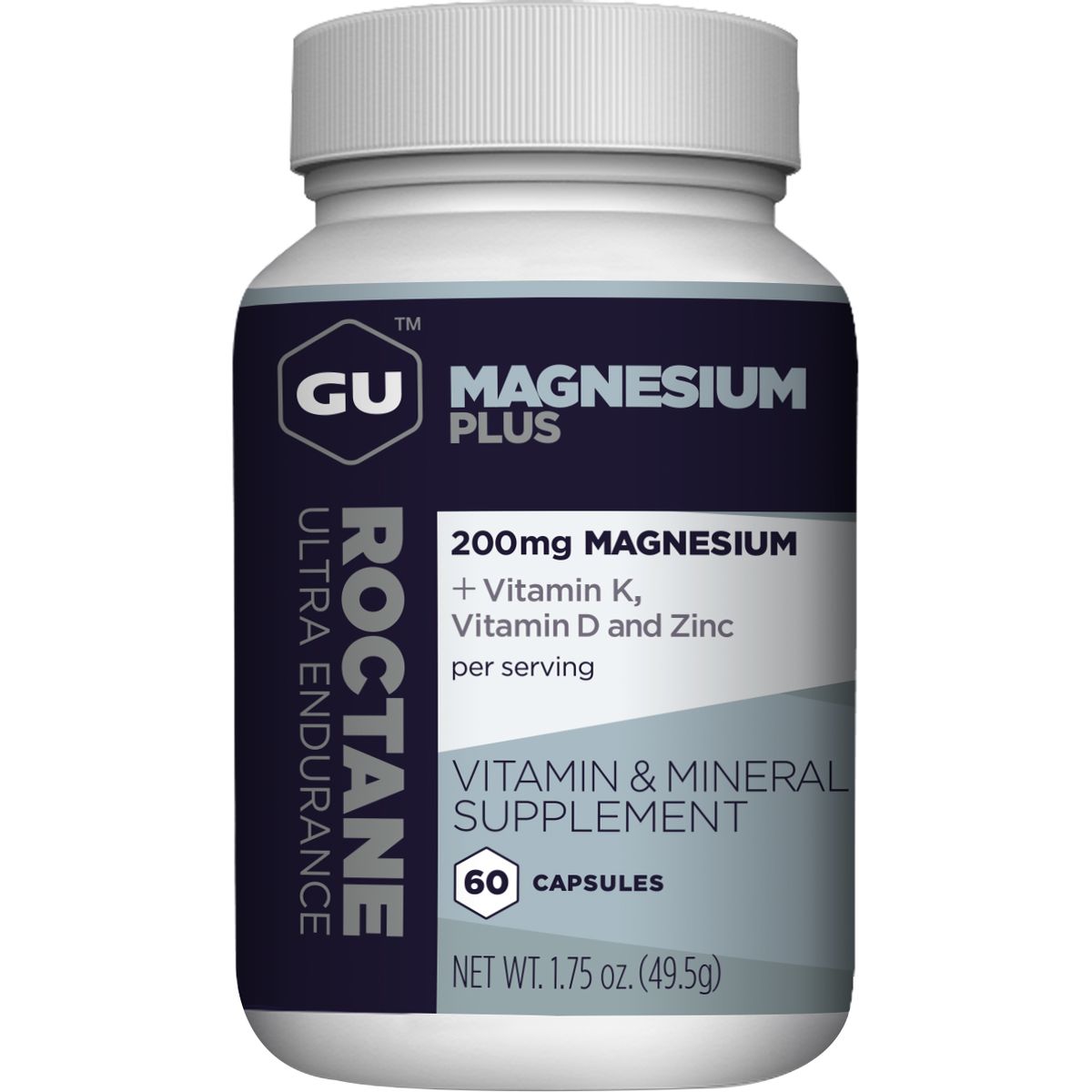 GU Roctane Magnesium Plus Capsules - 60-Pack