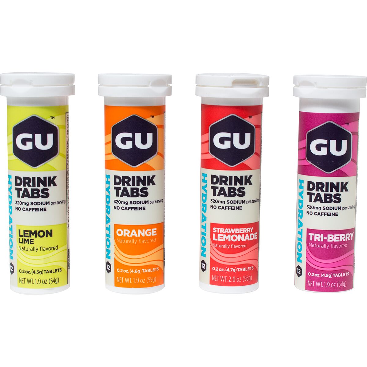 GU Hydration Drink Tabs - 4-Pack