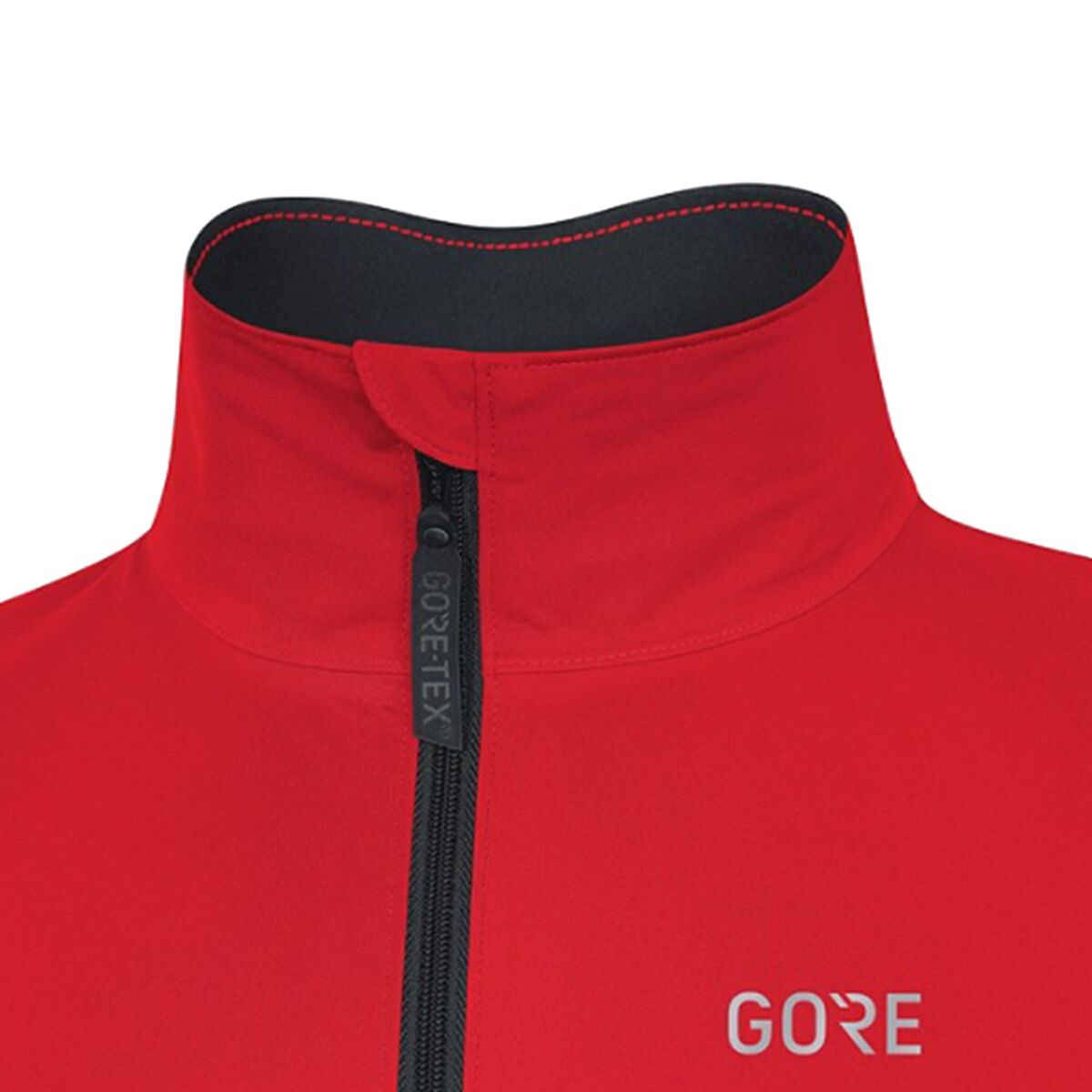 GORE WEAR C5 長袖防寒ジャージ size:M(EU) 黒/赤 GOREWEAR C5 GORE-TEX Active Jacket - Men's - Men