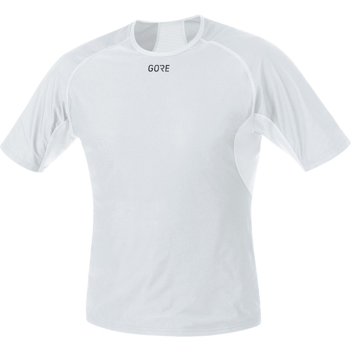 GOREWEAR GOREWEAR Windstopper Base Layer Shirt - Men's Light Grey/White, US L/EU XL