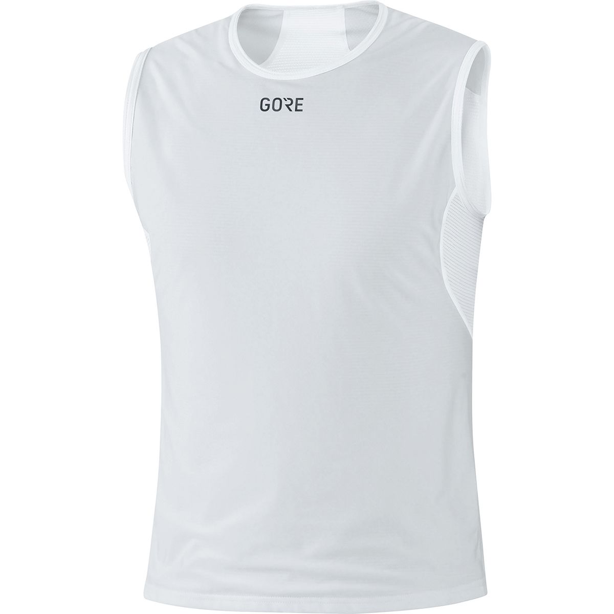 GOREWEAR GOREWEAR Windstopper Base Layer Sleeveless Shirt - Men's Light Grey/White, US M/EU L