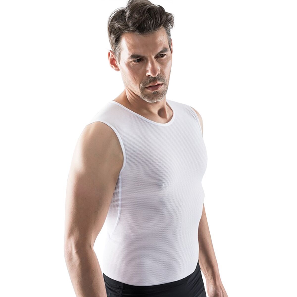 GOREWEAR GOREWEAR Base Layer Sleeveless Shirt - Men's White, US S/EU M