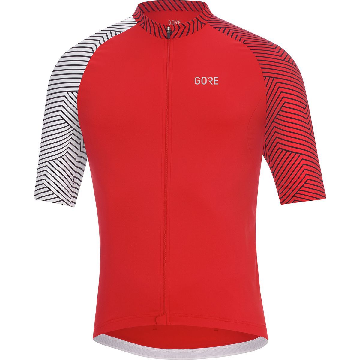 GOREWEAR GOREWEAR C5 Optiline Jersey - Men's Red/White, US XS/EU S