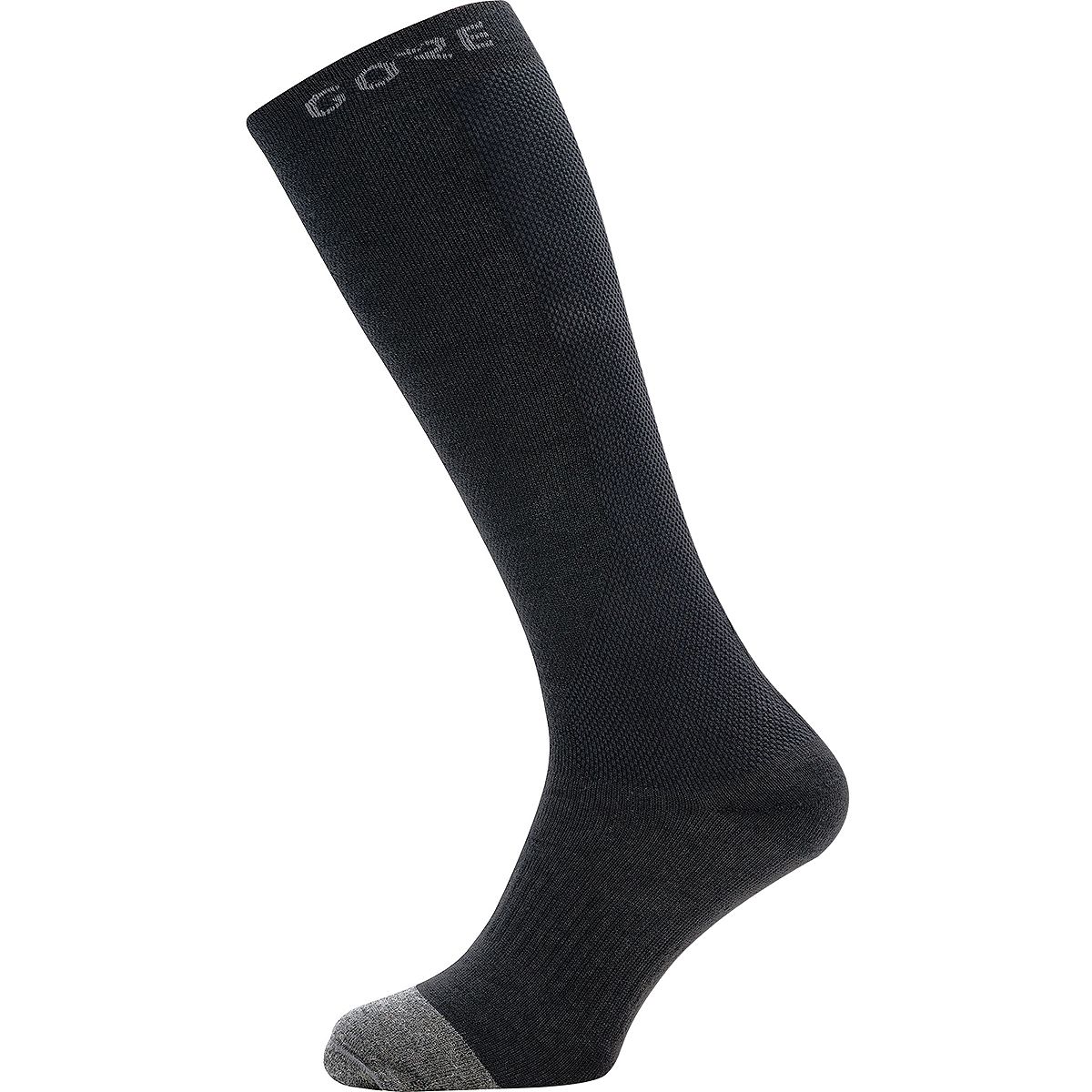 GOREWEAR Thermo Long Sock Black/Graphite Grey, 3.5-5.0 - Men's