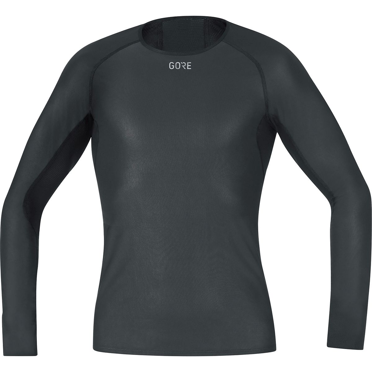 GOREWEAR GOREWEAR Windstopper Base Layer Long Sleeve Shirt - Men's Black, US S/EU M
