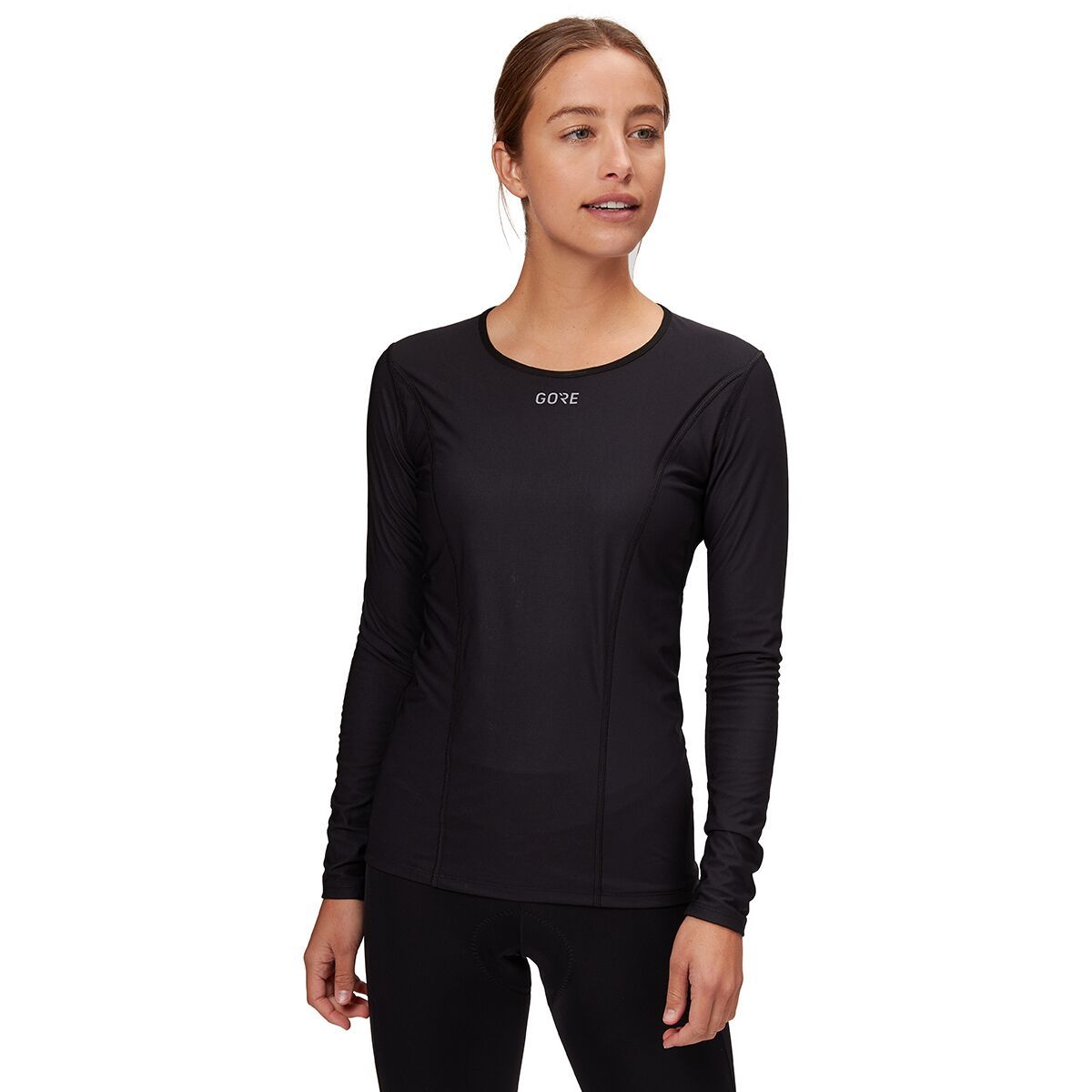 GOREWEAR GOREWEAR Windstopper Base Layer Thermo Long-Sleeve Shirt - Women's Black, XS/0-2