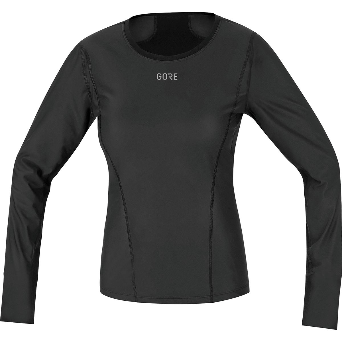 GOREWEAR Windstopper Base Layer Long-Sleeve Shirt - Women's Black, XXS/00