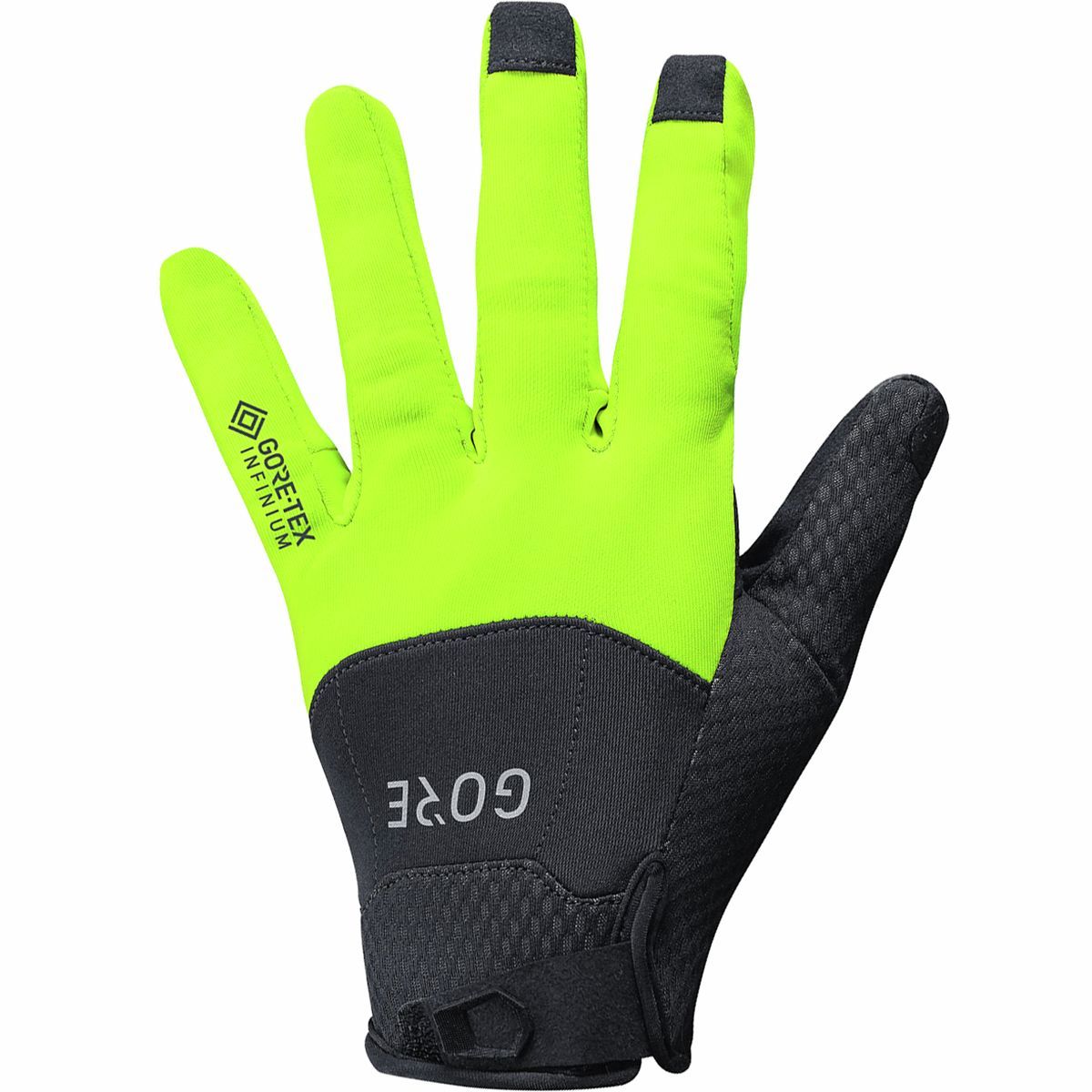 GOREWEAR GOREWEAR C5 GORE-TEX INFINIUM Glove - Men's Black/Neon Yellow, S