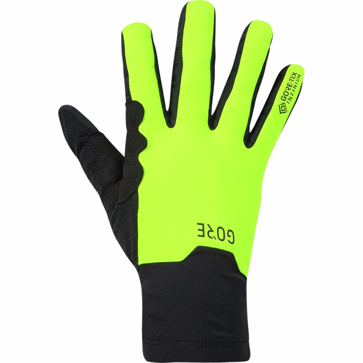 GOREWEAR GOREWEAR GORE-TEX INFINIUM Mid Glove - Men's Black/Neon Yellow, S