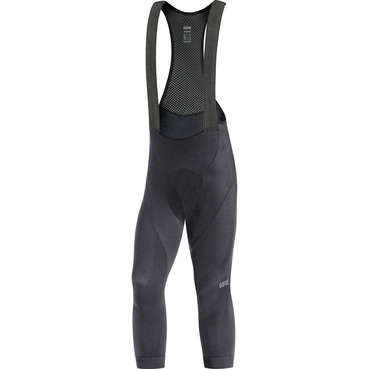 GOREWEAR C3 3/4 Bib Tights+ - Men's Black, US S/EU M