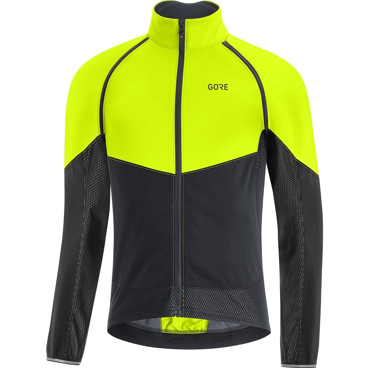GOREWEAR GOREWEAR Phantom GORE-TEX INFINIUM Jacket - Men's Neon Yellow/Black, US XS/EU S