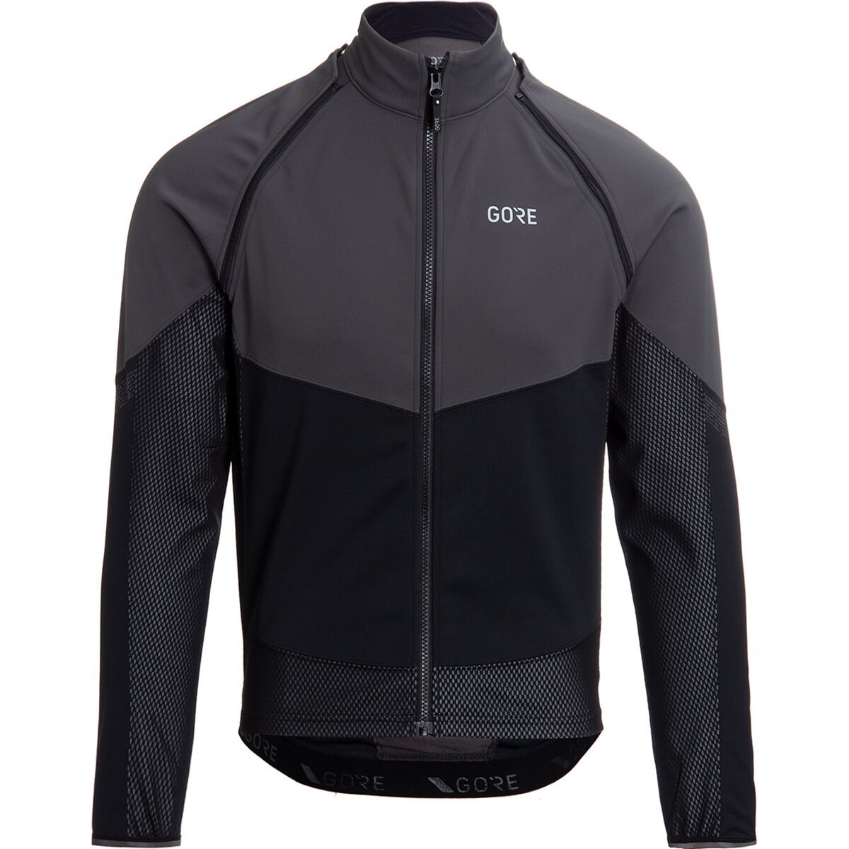 GOREWEAR GOREWEAR Phantom GORE-TEX INFINIUM Jacket - Men's Terra Grey/Black, US XS/EU S