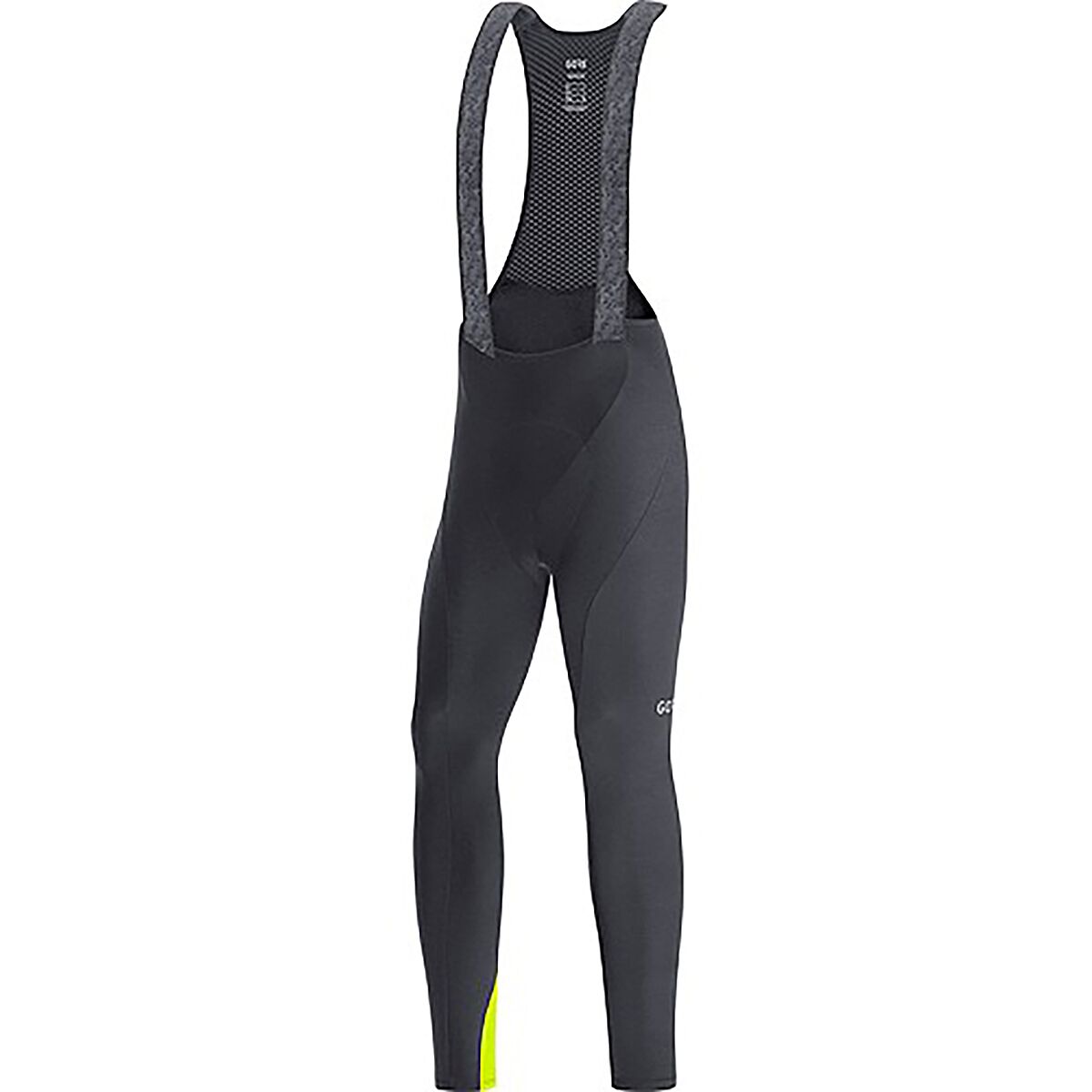 GOREWEAR GOREWEAR C3 Thermo Bib Tights+ - Men's Black/Neon Yellow, US S/EU M