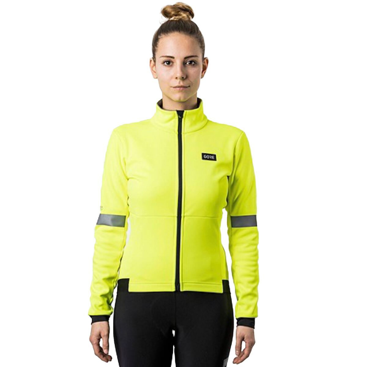 GOREWEAR GOREWEAR Progress Thermo Long-Sleeve Jersey - Women's Neon Yellow, L/12-14