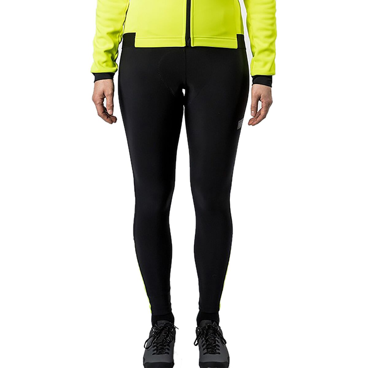 GOREWEAR GOREWEAR Progress Thermo Tights+ - Women's Black/Neon Yellow, XS/0-2