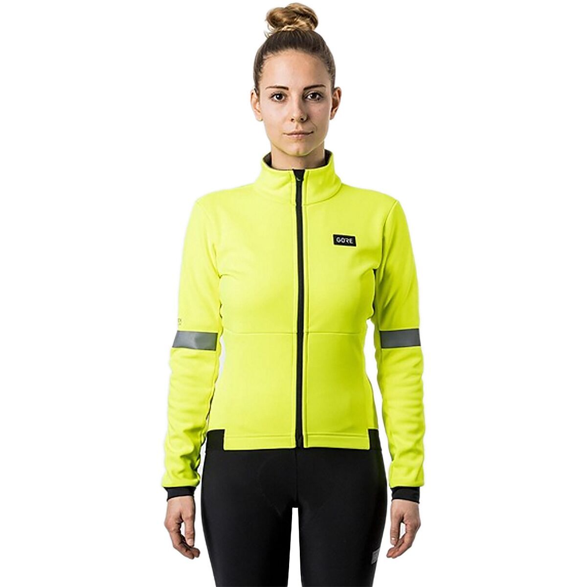 GOREWEAR GOREWEAR Tempest Cycling Jacket - Women's Neon Yellow, L/12-14