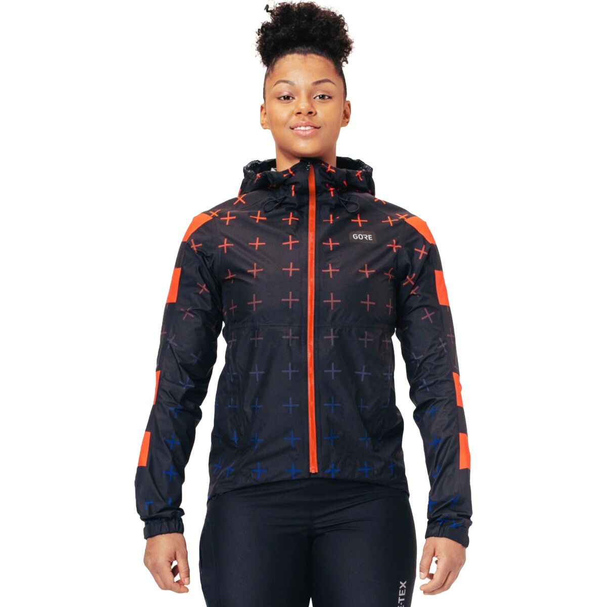 GOREWEAR GOREWEAR Endure Jacket - Women's Black/Fireball, XS/0-2