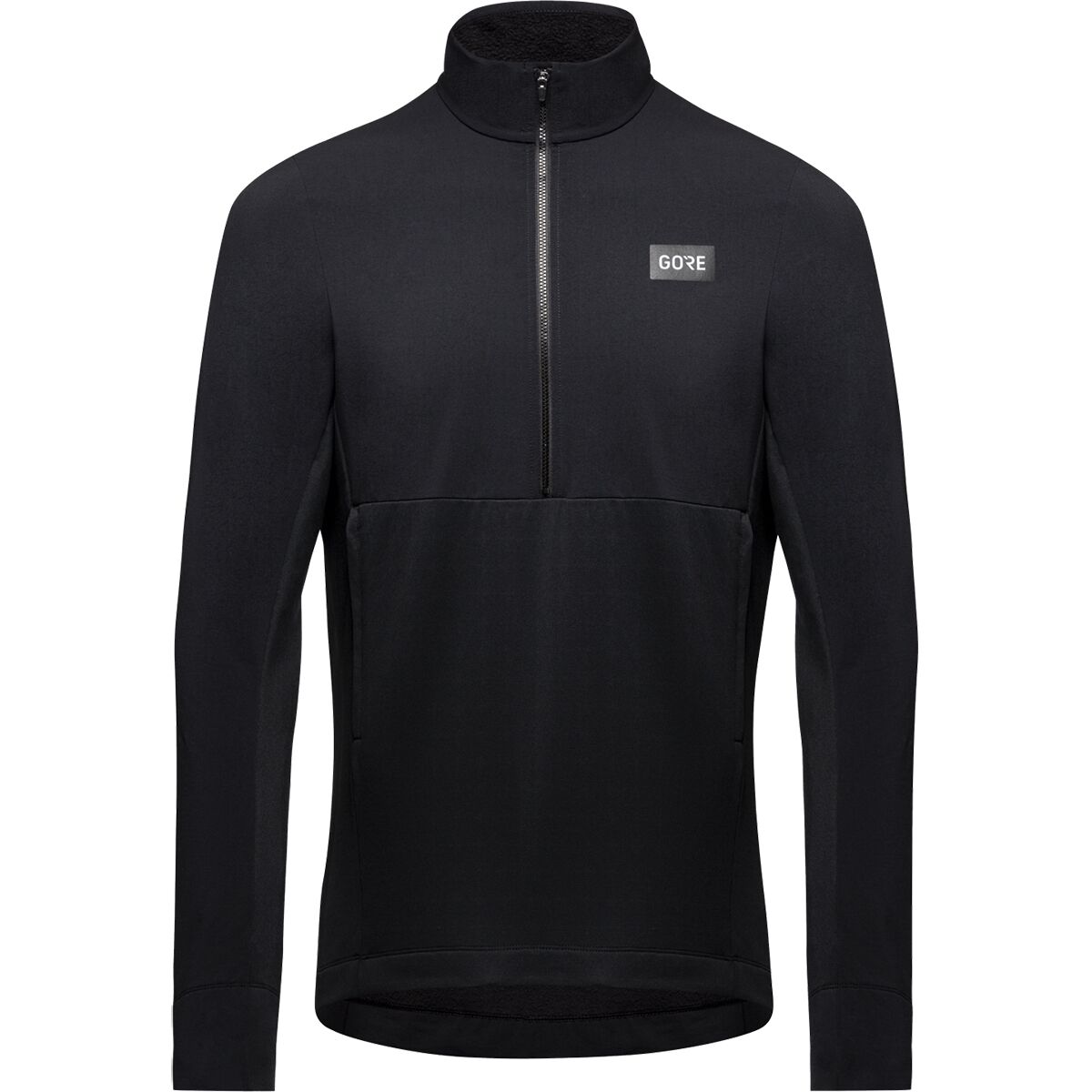 GOREWEAR TrailKPR Hybrid 1/2-Zip Jacket - Men's Black, US S/EU M
